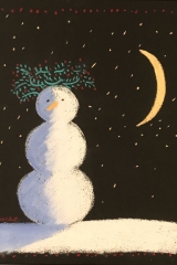 Snowman at Night (Tidings of Joy)