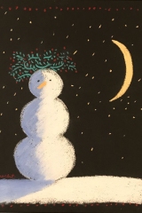 Snowman at Night (Tidings of Joy)